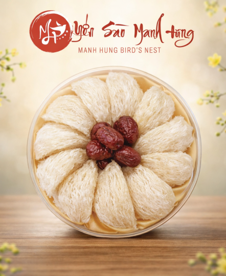 Yến tinh chế sợi